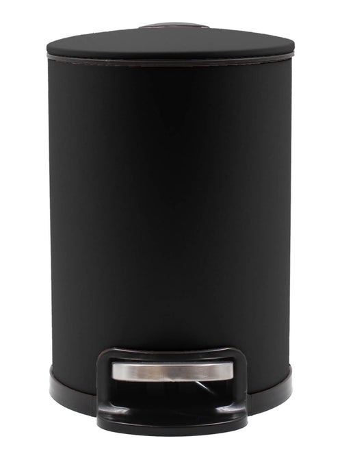 Poubelle de salle de bain métal mat - Kiabi