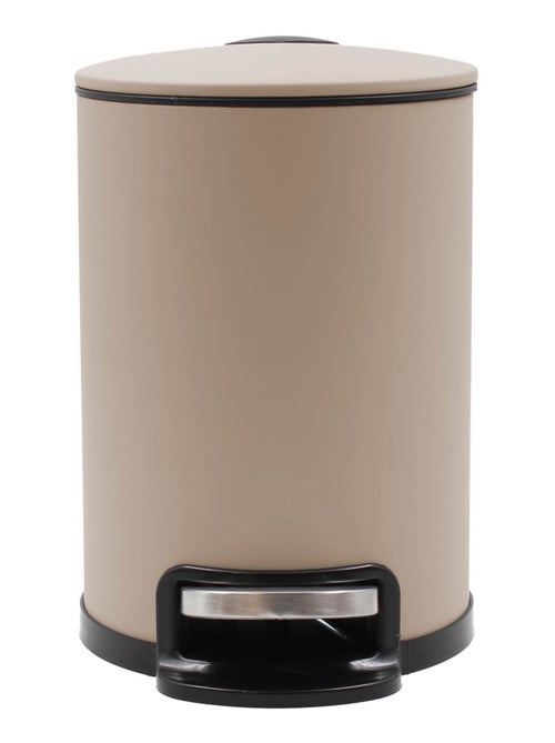 Poubelle de salle de bain métal mat - Kiabi