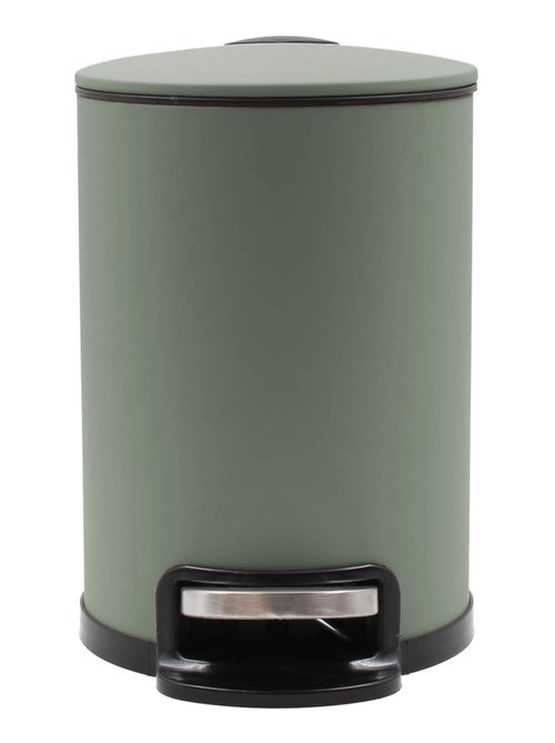 Poubelle de salle de bain métal mat - Kiabi