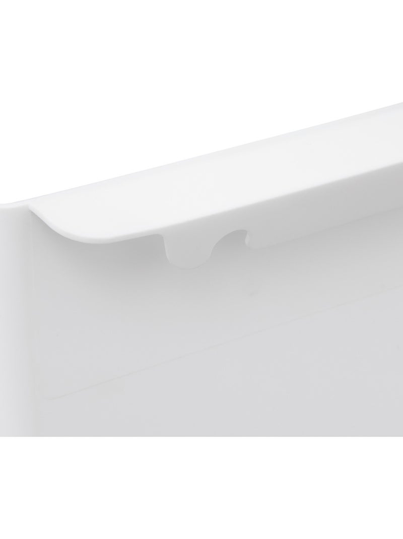 Poubelle rétractable à fixer sur porte 8L RETRACTABLE Blanc - Kiabi