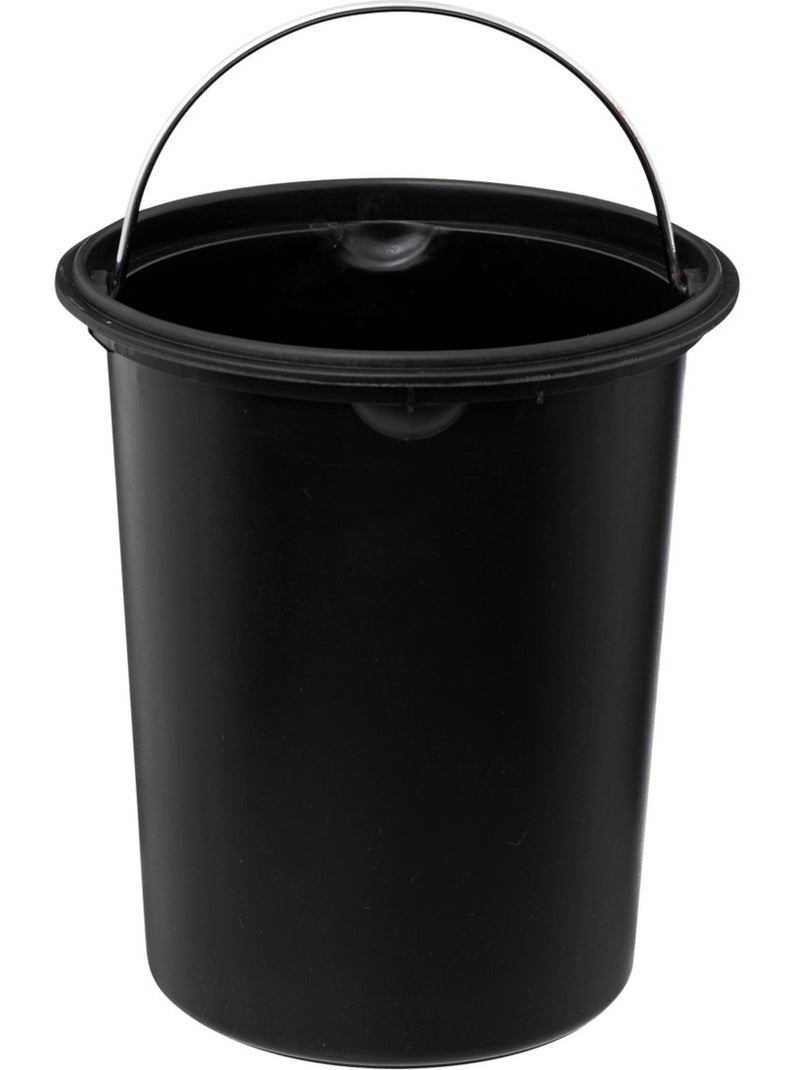Poubelle salle de bain 3L Argent - Kiabi
