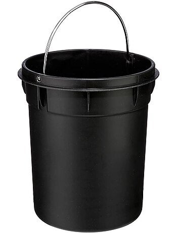 Poubelle salle de bain 3L en acier avec pédale et seau amovible ESSENTIEL