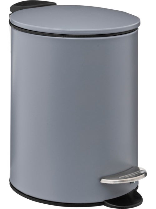 Poubelle salle de bain 3L en métal avec pédale COLORAMA - Kiabi Poubelle salle de bain 3L en métal avec pédale COLORAMA - Kiabi