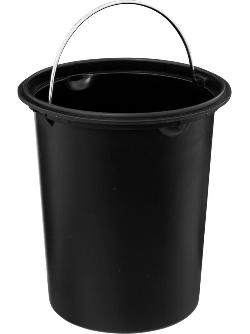 Poubelle salle de bain 3L en métal avec pédale COLORAMA Lin - Kiabi