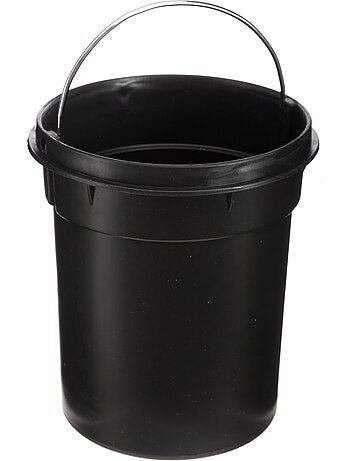 Poubelle salle de bain 3L en métal avec pédale NATURÉO