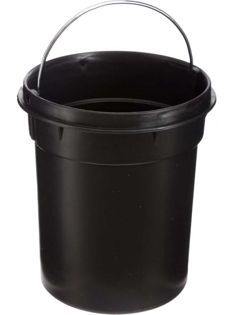 Poubelle salle de bain 3L en métal avec pédale NATURÉO Blanc - Kiabi
