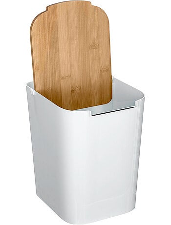 Poubelle salle de bain 5L avec pédale NATURÉO