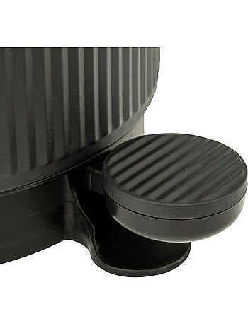 Poubelle salle de bain 5L design cannelé ONYX