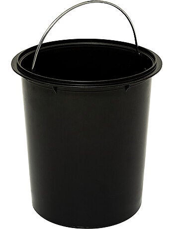 Poubelle salle de bain 5L design cannelé ONYX