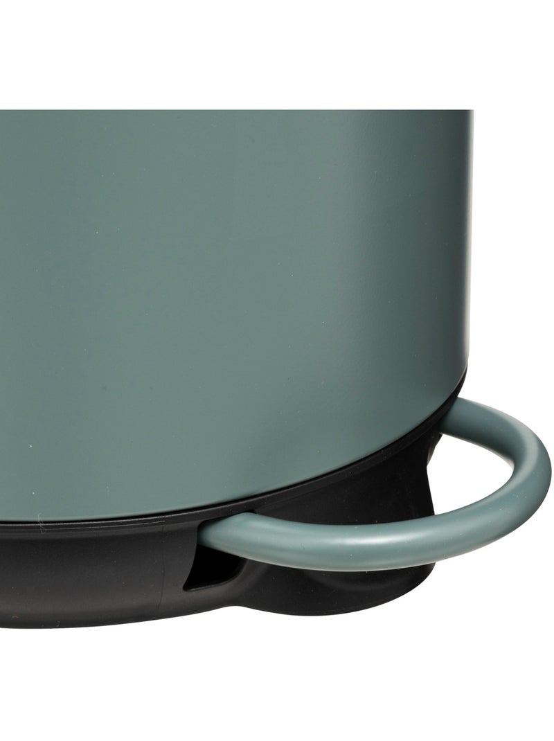 Poubelle salle de bain 5L DUO Vert foncé - Kiabi