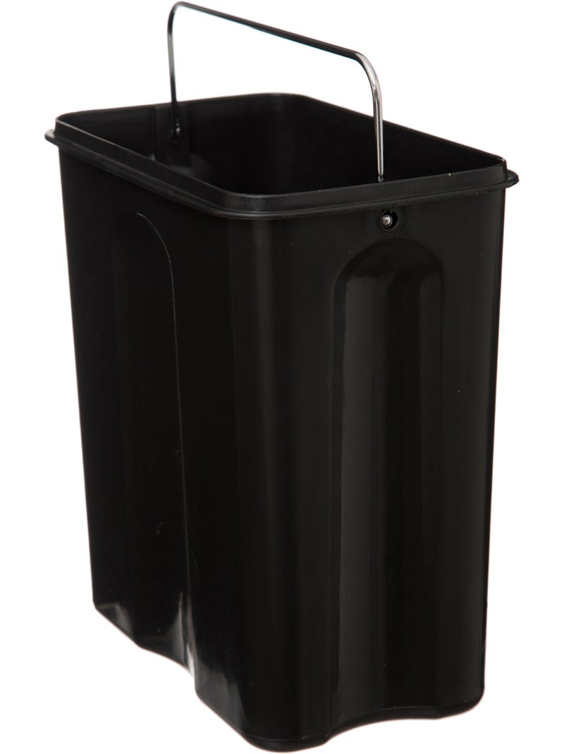 Poubelle salle de bain 5L en inox Blanc - Kiabi