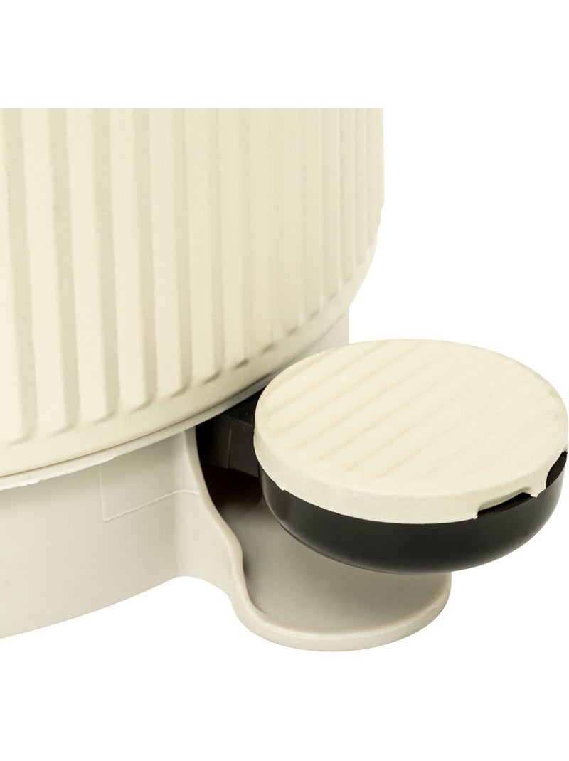 Poubelle salle de bain 5L ONYX Beige - Kiabi
