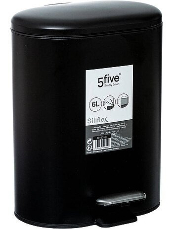 Poubelle salle de bain 6L SILIFLEX