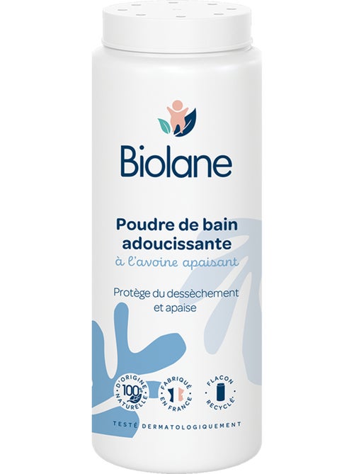 Poudre de bain adoucissante biolane - Kiabi