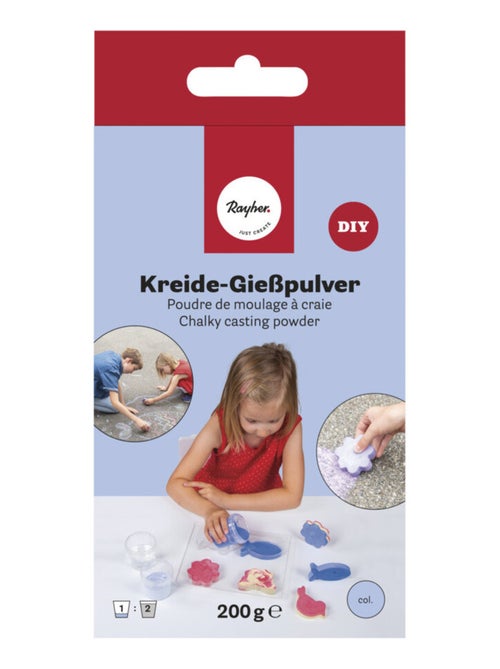 Poudre de moulage pour fabriquer sa craie 200 g - - Rayher - Kiabi