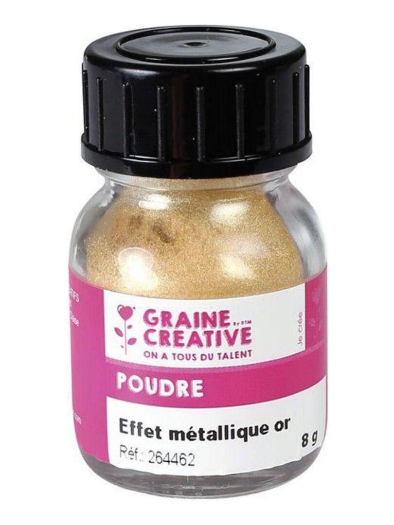 Poudre Effet Métallique Or - Graine Créative - Neuf - Pour DIY Et Customisation