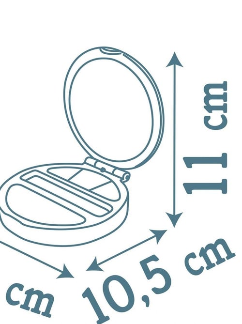 Poudrier électronique lumineux - Kiabi