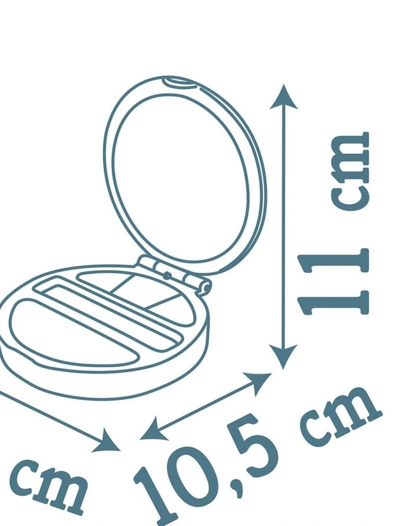 Poudrier électronique lumineux N/A - Kiabi