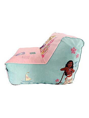 Pouf - Raiponce et Vaiana - Disney Princesses - Rose et Bleu