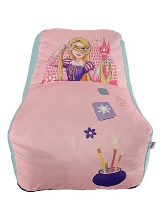 Pouf - Raiponce et Vaiana - Disney Princesses - Rose et Bleu