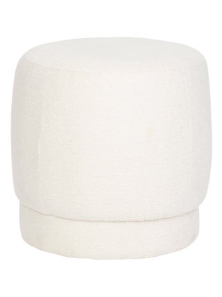 Pouf bouclette moderne