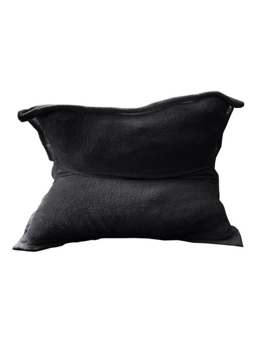 Pouf Bouclette, Sherpa - Doux et Déhoussable - Bananair - Kiabi