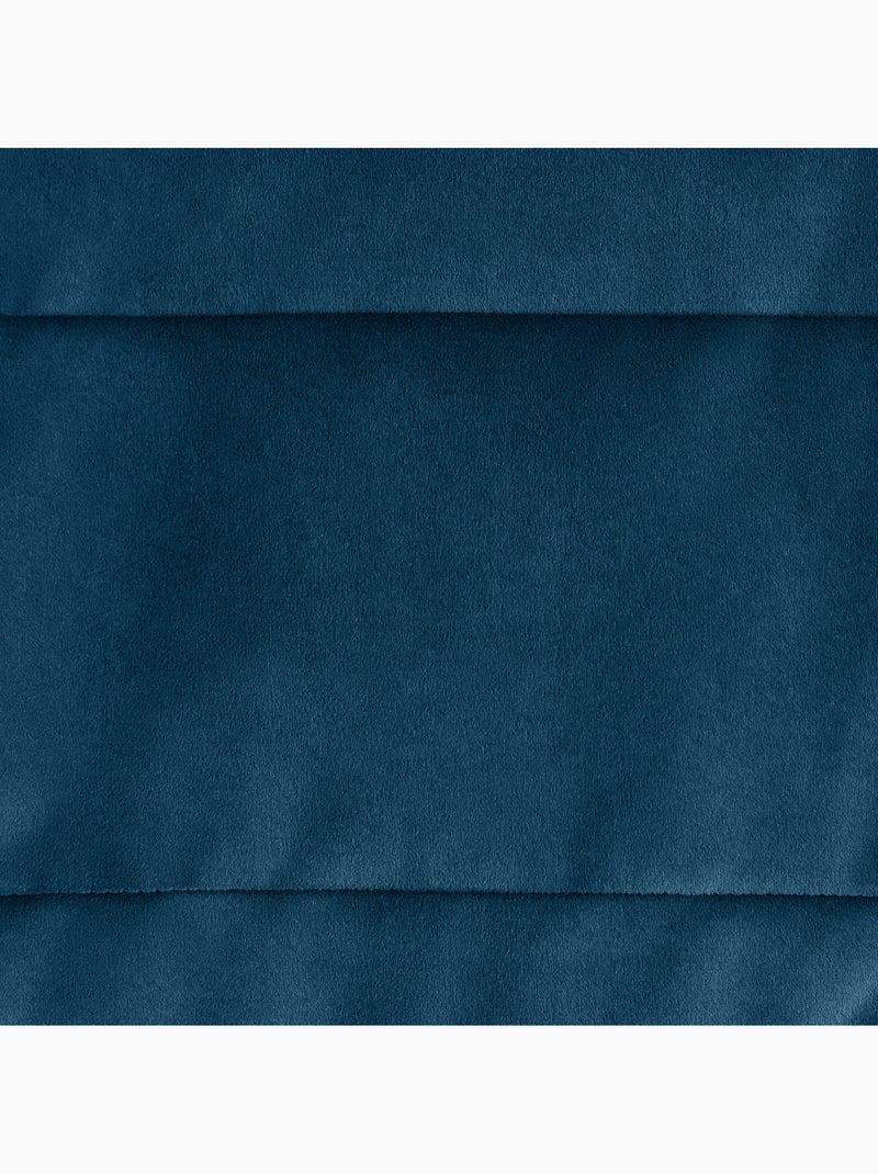 Pouf canapé de sol kota en velours mat - icon Bleu marine - Kiabi