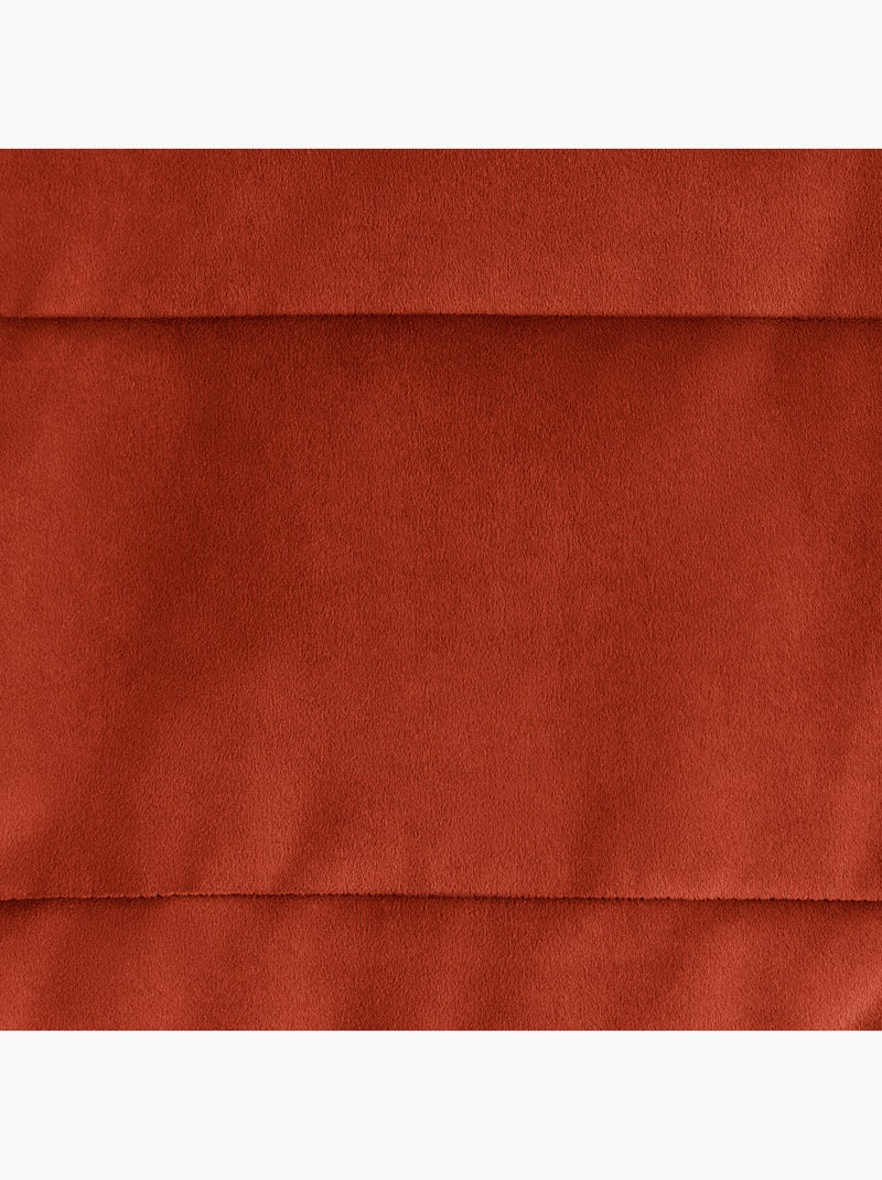 Pouf canapé de sol kota en velours mat - icon Terracotta - Kiabi