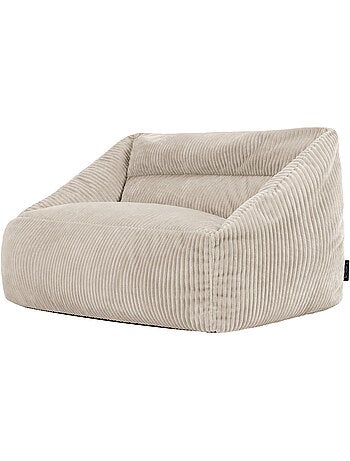 Pouf canapé enfant en velours côtelé - icon