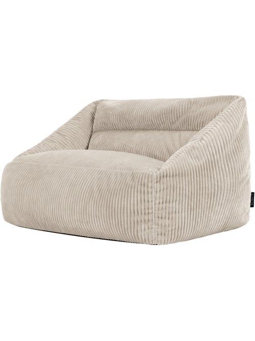 Pouf canapé enfant en velours côtelé - icon - Kiabi