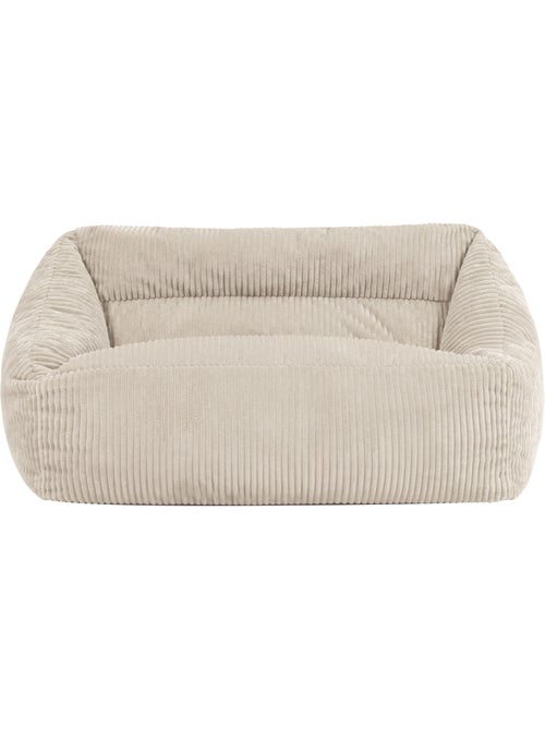 Pouf canapé enfant en velours côtelé - icon - Kiabi