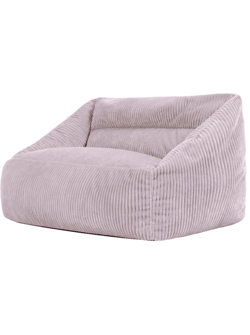 Pouf canapé enfant en velours côtelé - icon - Kiabi
