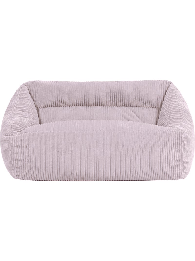Pouf canapé enfant en velours côtelé - icon Mauve lilas - Kiabi