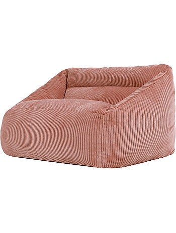 Pouf canapé enfant en velours côtelé - icon