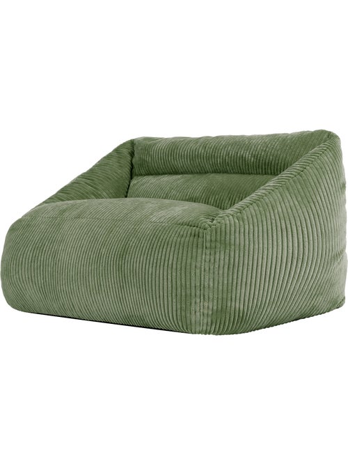 Pouf canapé enfant en velours côtelé - icon - Kiabi