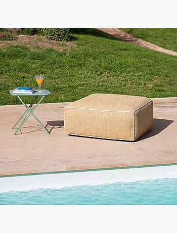 Pouf carré gonflable pour extérieur FORMENTERA