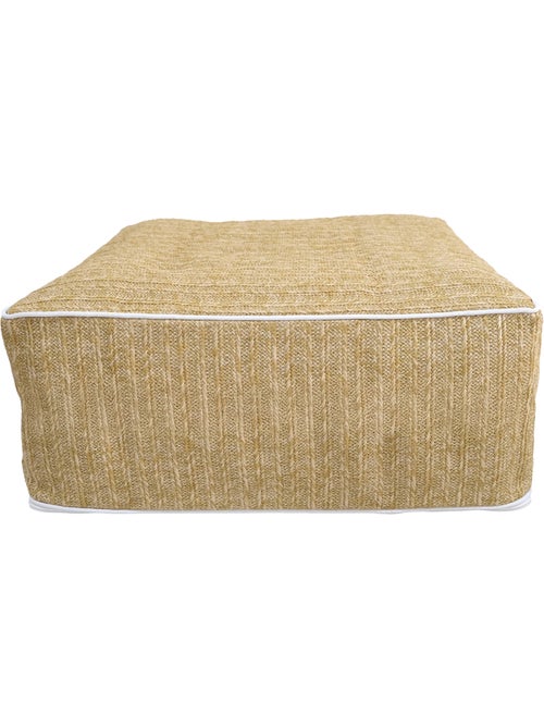 Pouf carré gonflable pour extérieur FORMENTERA - Kiabi