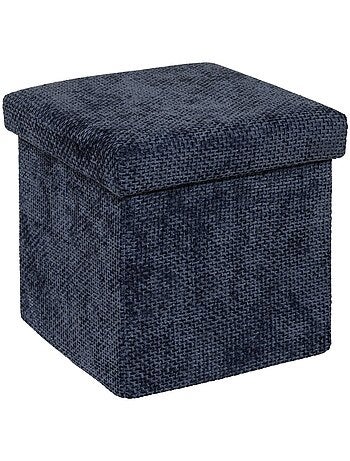 Pouf de rangement pliable en tissu mix'n modul