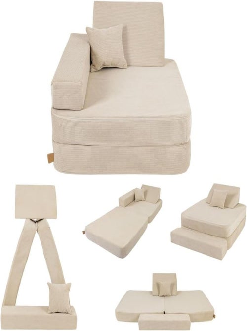Pouf Chambre Enfant - Fauteuil Poire Confortable - Kiabi