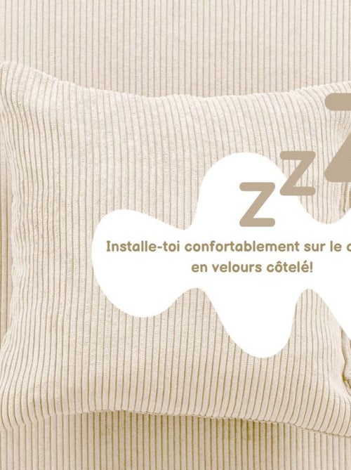 Pouf Chambre Enfant - Fauteuil Poire Confortable - Kiabi