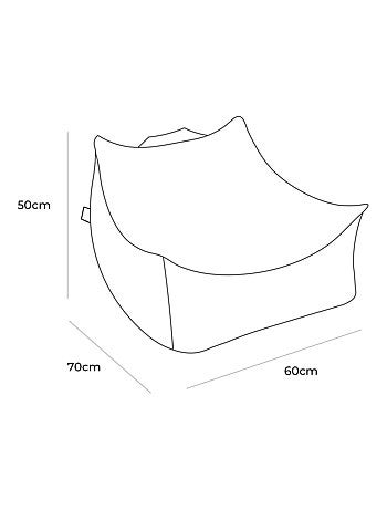 Pouf Chambre Enfant - Fauteuil Poire Confortable