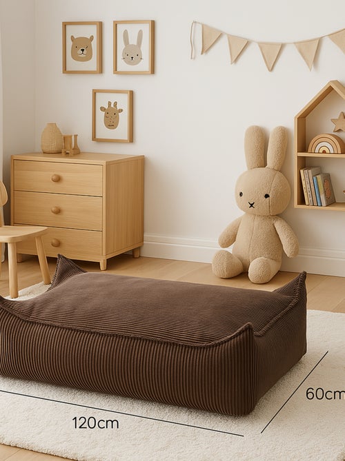 Pouf Chambre Enfant - Fauteuil Poire Confortable - Kiabi