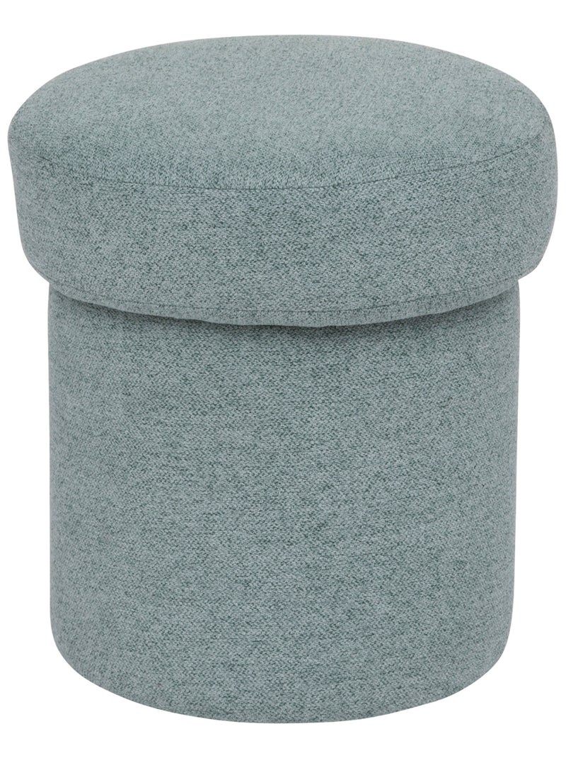 Pouf champignon tissu OEKO-TEX Bleu céladon - Kiabi