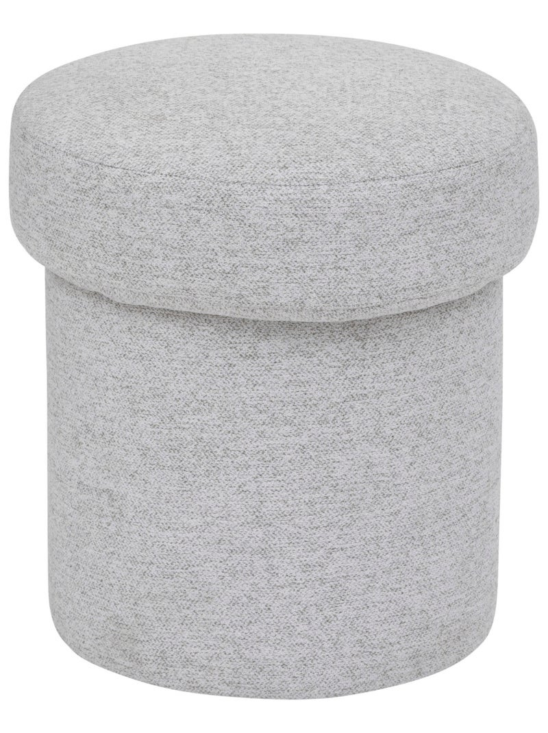 Pouf champignon tissu OEKO-TEX Gris - Kiabi
