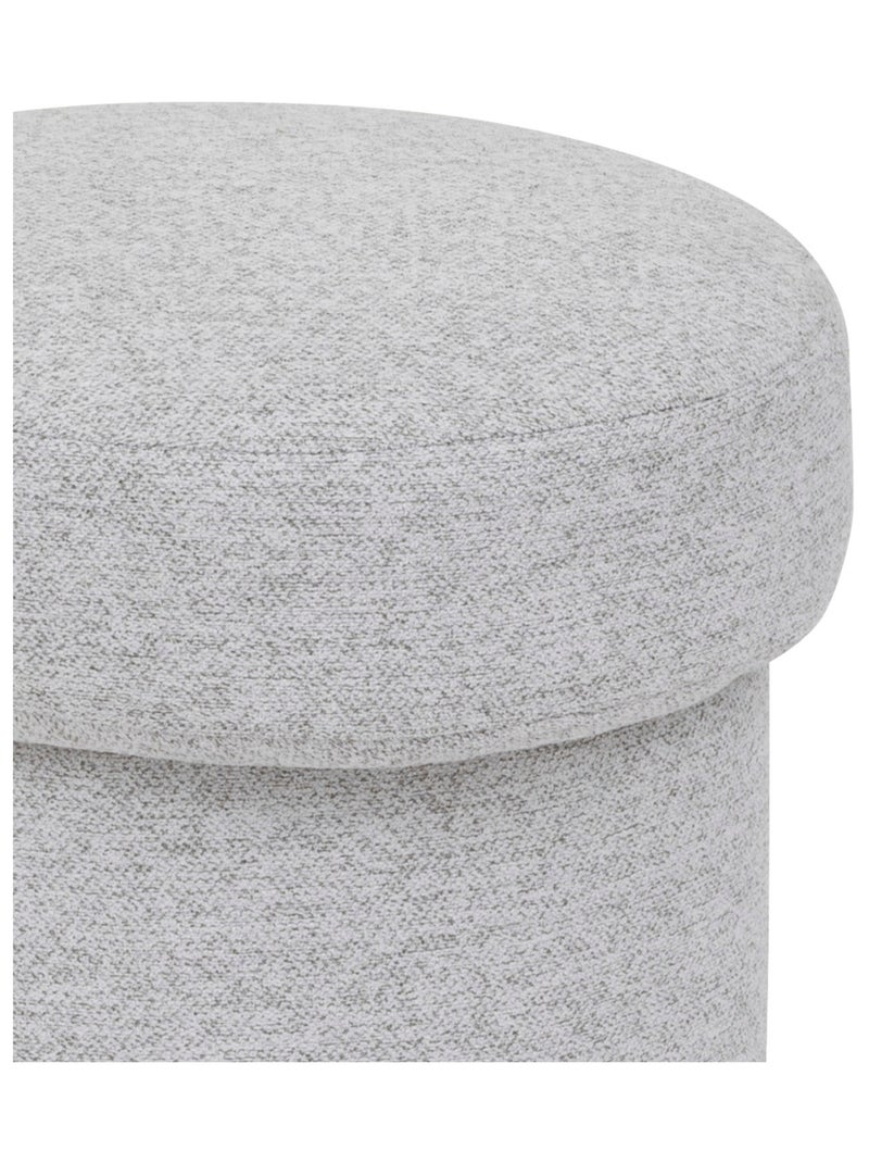 Pouf champignon tissu OEKO-TEX Gris - Kiabi
