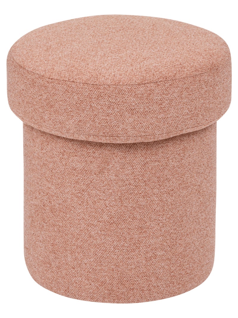 Pouf champignon tissu OEKO-TEX Rouge cerise - Kiabi