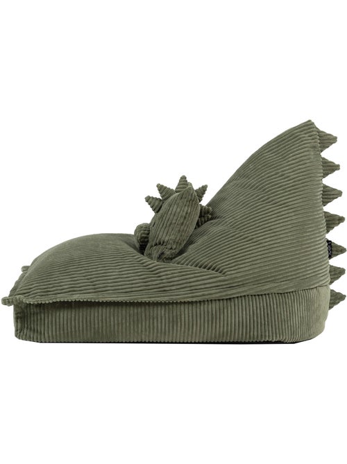 Pouf chauffeuse animal avec coussin assorti pour enfant en velours côtelé - icon - Kiabi