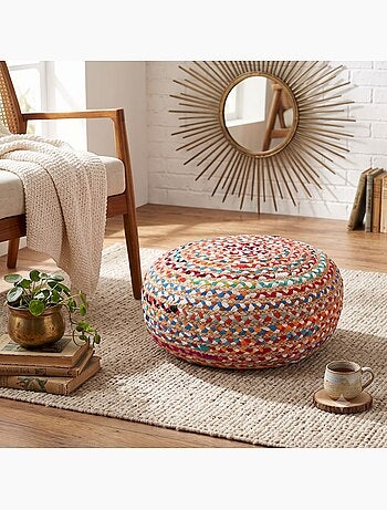 Pouf chindi multico