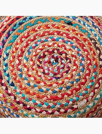 Pouf chindi multico