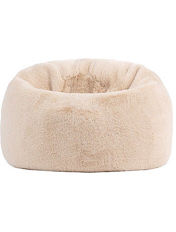 Pouf classique enfant imitation fourure - icon